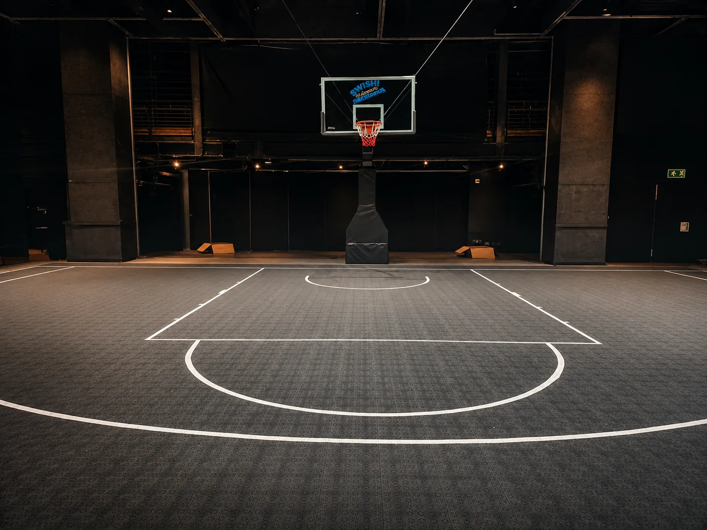 Public outdoor sports space
