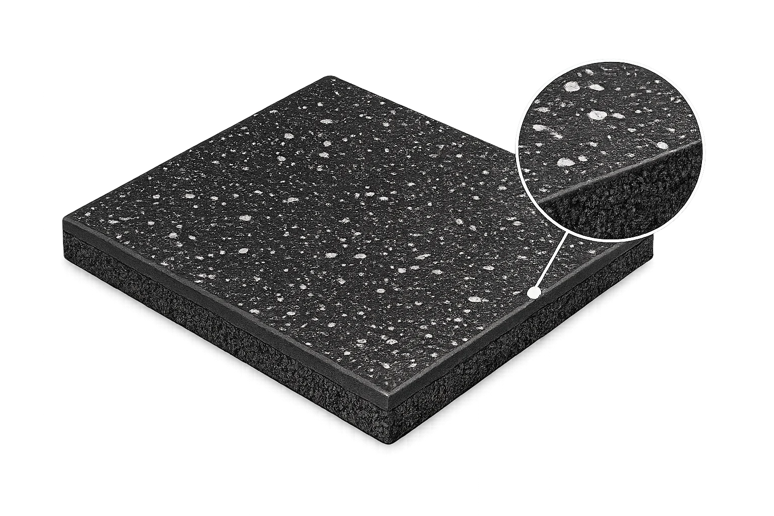 Rolltop finish tile diagram with surface detail