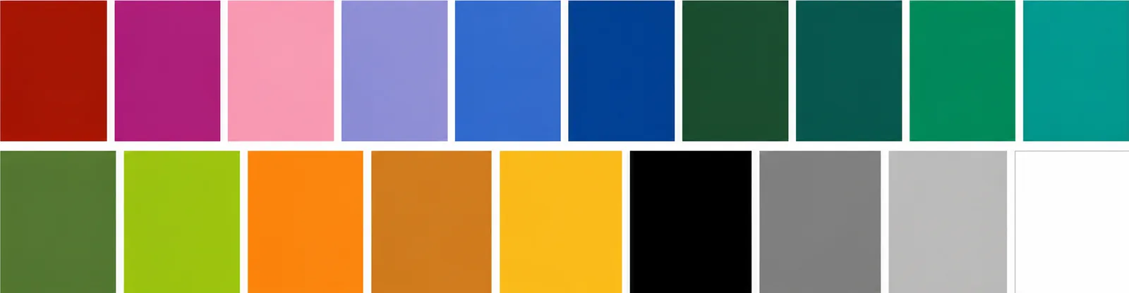 Wet area tile colour options